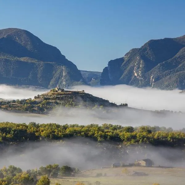 Terra del Congost - Alojamientos en la Naturaleza frente al Congost de Montrebei，位于Castissent的酒店
