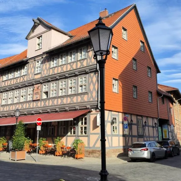 Hotel Alte Brennerei，位于哈尔伯施塔特的酒店