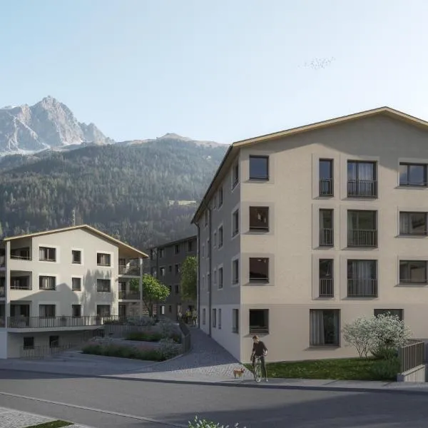 Residenza Grava Ferienwohnungen operated by JUFA Hotel Savognin，位于萨沃宁的酒店