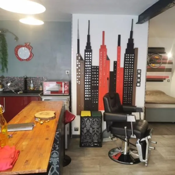 Studio NEW YORK，位于Alignan-du-Vent的酒店