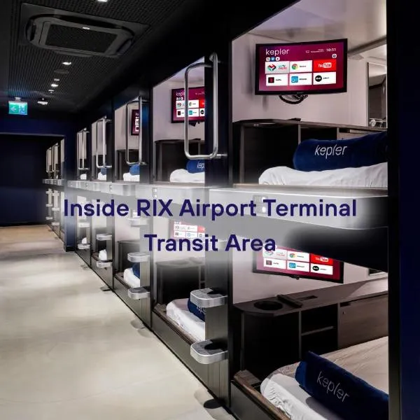 Kepler Club RIX Airport - Airside Transit Hotel，位于马鲁佩的酒店