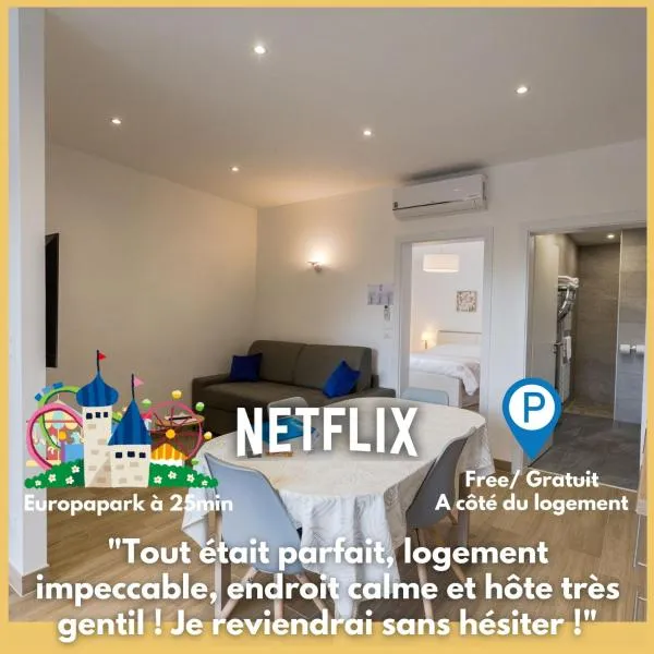 Sollaris Appartement 1ère étage à 11km de Europa-Park，位于Friesenheim的酒店