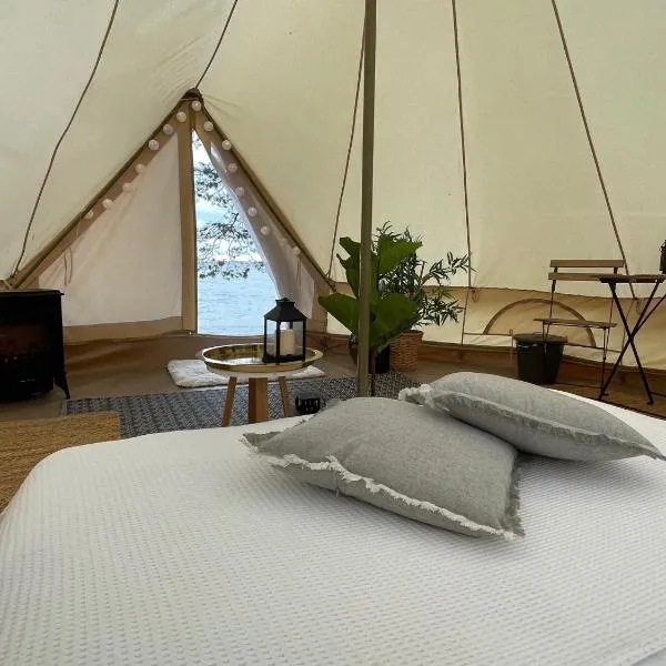 Glamping by the beach，位于汉科的酒店