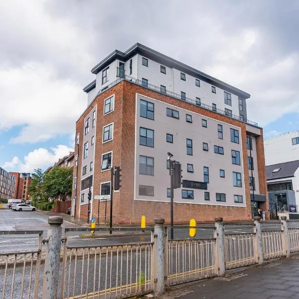 Newcastle Quayside One Bed Studio Apartment，位于戈斯福斯的酒店