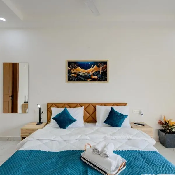 The Lodgers Studio Apartment Near Mall FiftyOne Gurugram，位于古尔冈的酒店