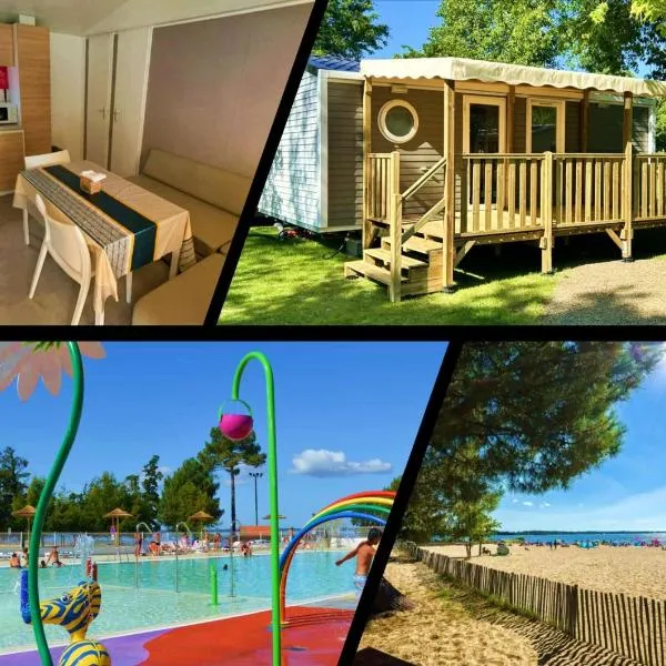 Mobil-home confort 6 personnes，位于波讷地区帕朗提的酒店