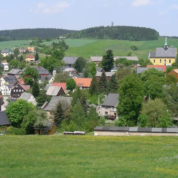 Ferienwohnung Hinterhermsdorf Glaser，位于塞布尼茨的酒店