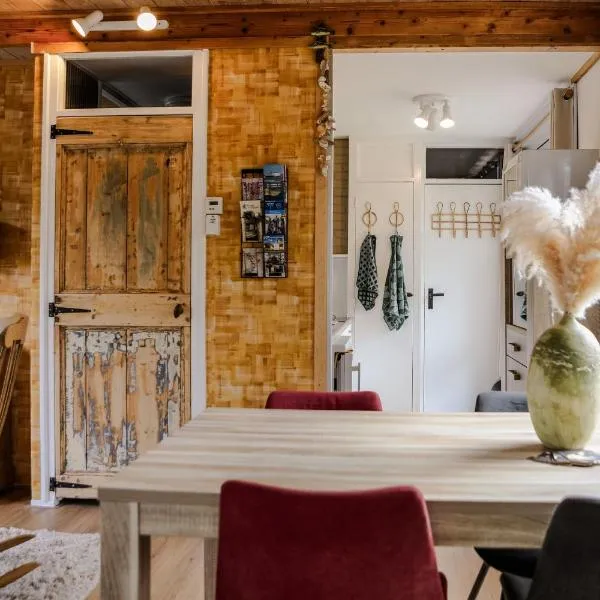 Sfeervolle bungalow op vakantiepark Baarland，位于Baarland的酒店