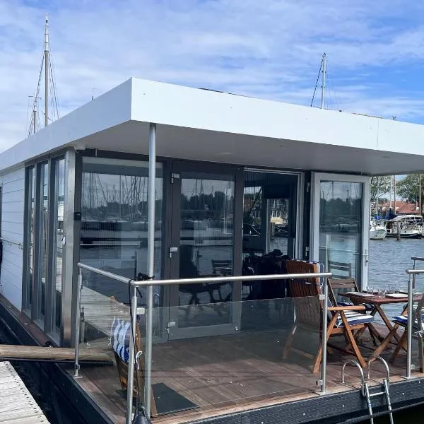 Houseboat - Waterloft，位于比丁赫伊曾的酒店