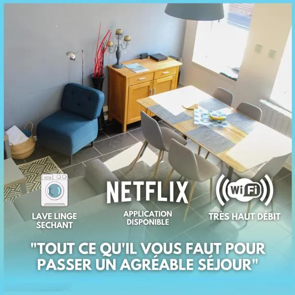La Briquette - WIFI - PARKING - Proche de Lille，位于Carvin的酒店