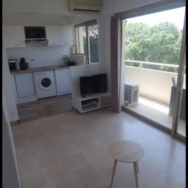 Antibes beau studio lumineux，位于昂蒂布的酒店