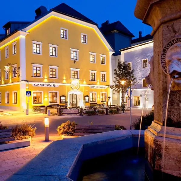 Hotel Gambswirt，位于Predlitz的酒店