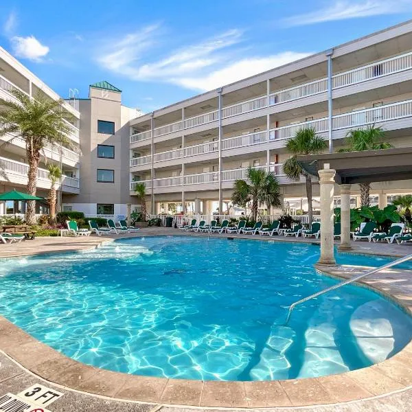 Cozy Galveston Beach Front Condo，位于加尔维斯敦的酒店