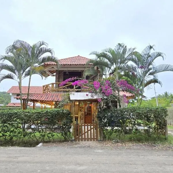 Casa vacacional campestre cerca de la playa，位于蒙塔尼塔的酒店