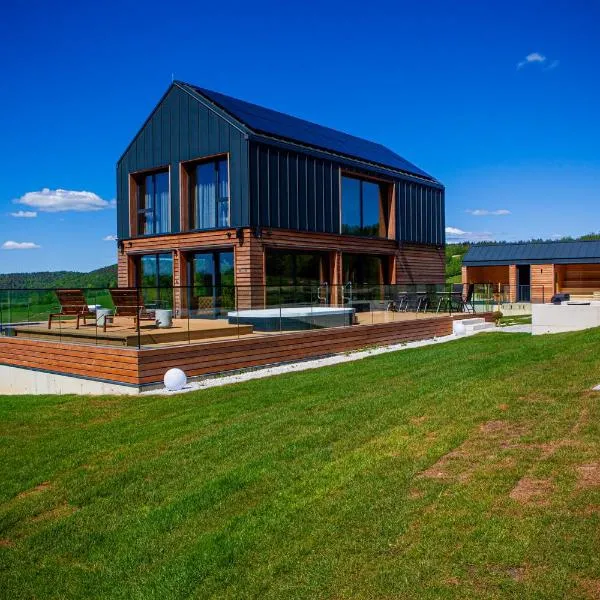 Bieszczady , Sadyba na Lipowcu，位于Stężnica的酒店