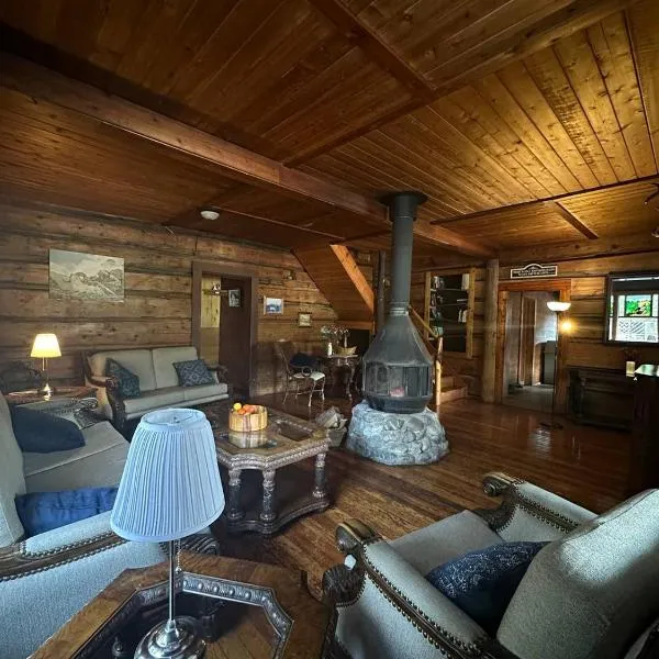 Rustic Beaverfoot Lodge Room N6，位于Parson的酒店