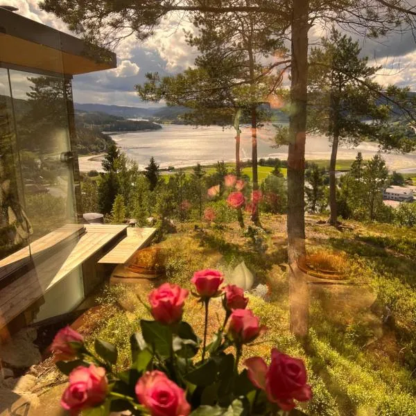 Speilsuite med egen badstue og panorama，位于斯泰恩谢尔的酒店