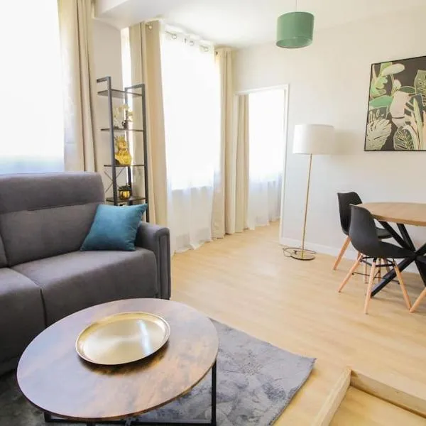 G2 Joli 2 pièces calme RDC coté jardin centre Angouleme，位于昂古莱姆的酒店