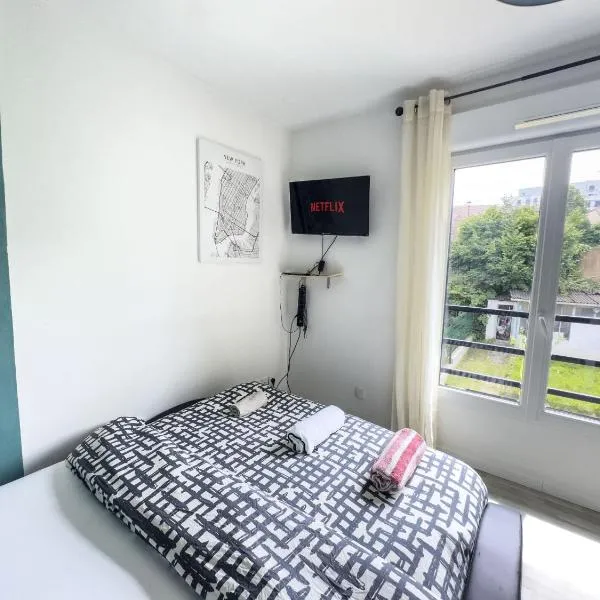 Chambre Cozy proche de Paris et à 10 minutes d'Orly，位于马西的酒店