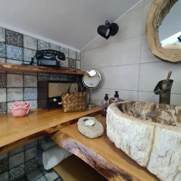 Mansarda boema, gradina de basm，位于布加勒斯特的酒店