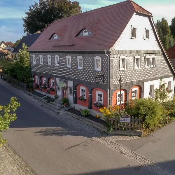 Café Brumme - FeWo Annett,位于Obercunnersdorf的酒店