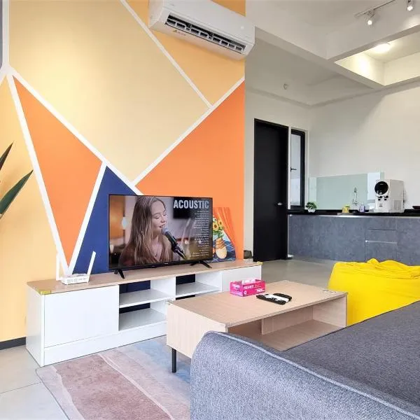 Sunlit Minimalist Suite, 7 Pax at Urban Suites Georgetown by SuperStay，位于日落洞的酒店
