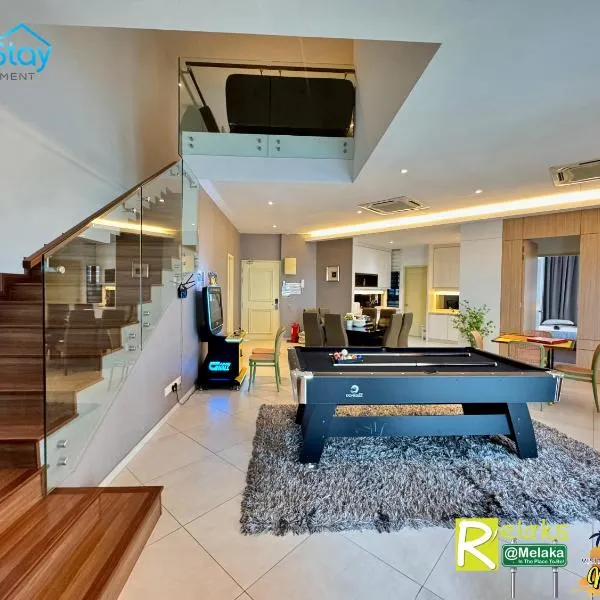 Atlantis Residences Melaka by HeyStay Management(2)，位于Kampong Morten的酒店