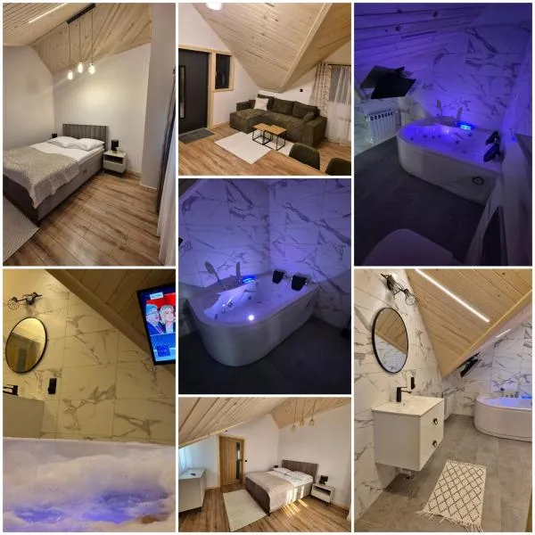 Apartament z jacuzzi U Parów，位于Białka Tatrzanska的酒店