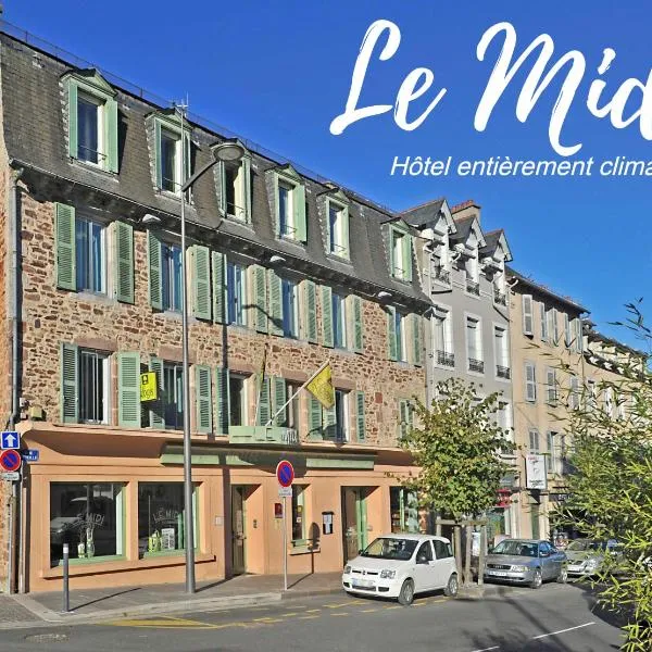 Logis Hôtel du Midi - Rodez Centre-Ville，位于奥内莱沙托的酒店