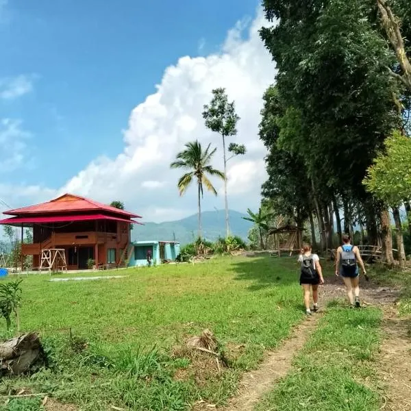 Villa Lokon Tomohon，位于Tomohon的酒店