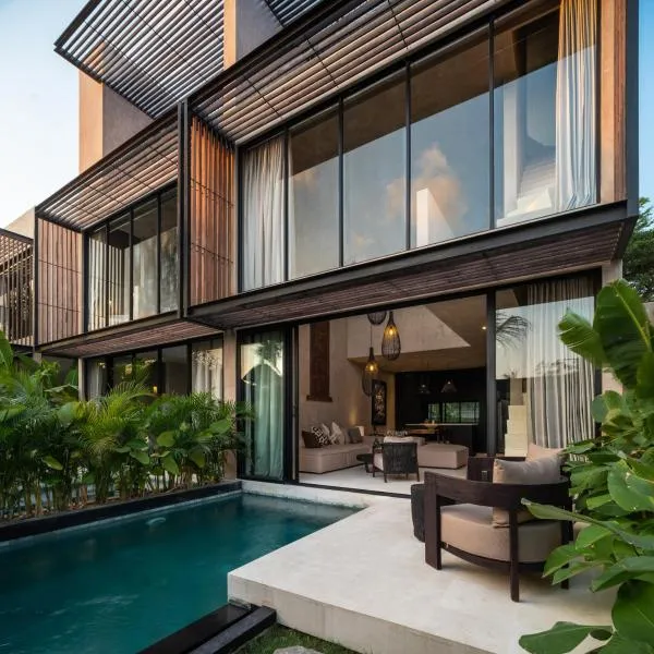 Zendara Villas Canggu by Blacksand，位于坎古的酒店