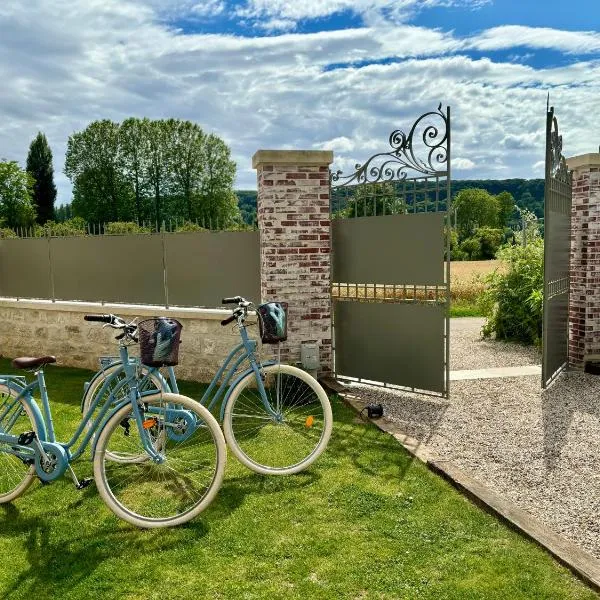 La Petite Maison de Giverny Chambres de charme Gîte 5 étoiles au Cœur du village，位于吉维尼的酒店