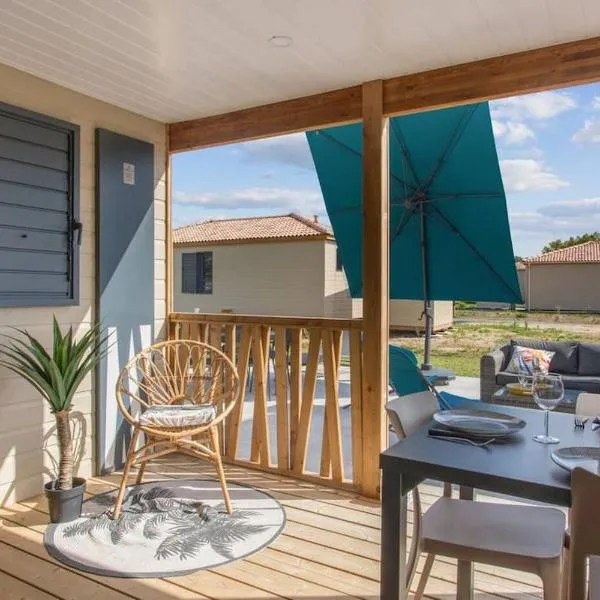 Chalet familial avec SPA，位于Saubrigues的酒店