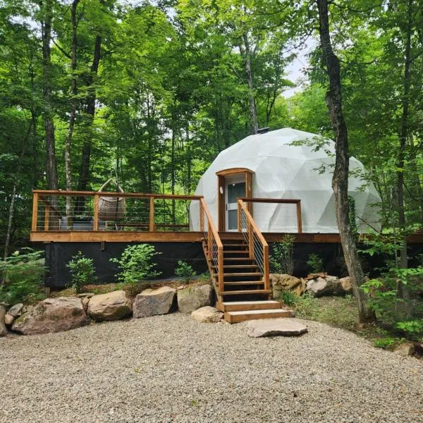 Dôme Le rocher，位于Brownsburg的酒店