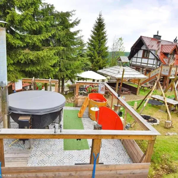 Ośrodek Jagienka Zieleniec，位于杜什尼基-兹德鲁伊的酒店