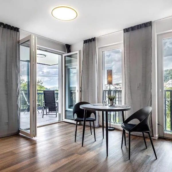 Egge Resort 7d Viaduktblick, Balkon，位于Altenbeken的酒店
