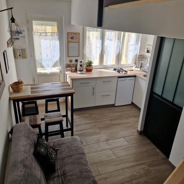 Studio à 250m de la plage，位于滨海贝尔克的酒店