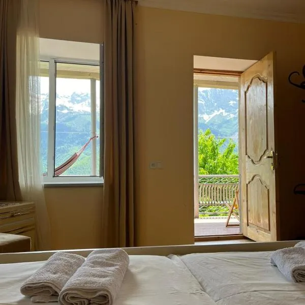 Guesthouse in Lankhvri，位于梅斯蒂亚的酒店