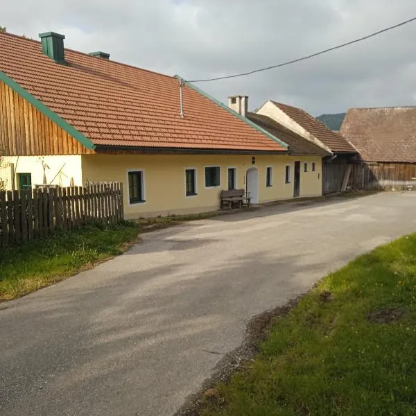 Ferienwohnung Großleiten Alm，位于拉本的酒店