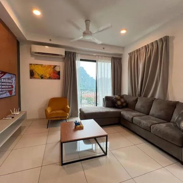 Onsen Hot Spring Family Suite 6-8 Pax，位于Kampong Batu Lapan的酒店