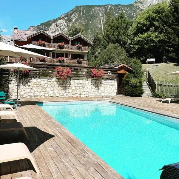 Chalet Hôtel Les Airelles，位于Le Villard的酒店