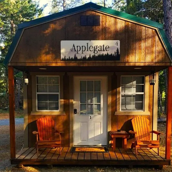 Applegate Cabin 2，位于O'Brien的酒店