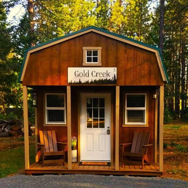 Gold Creek Cabin 3 - Sleeps up to 4，位于O'Brien的酒店