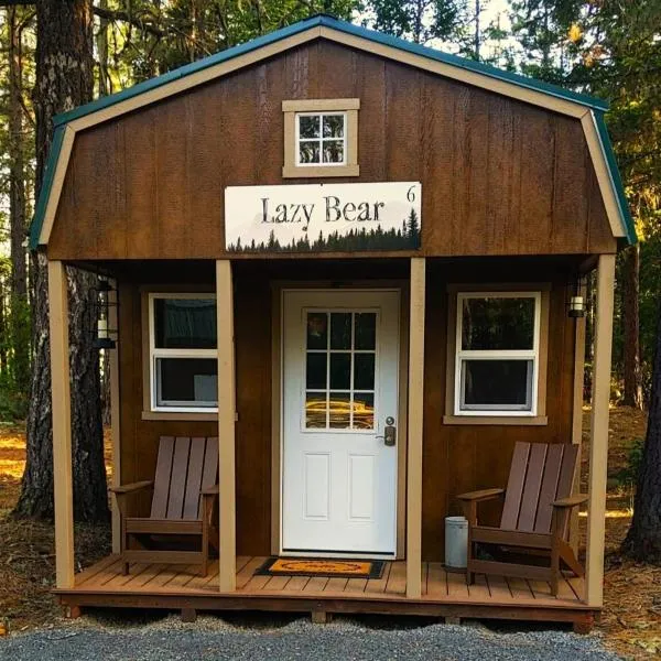 Lazy Bear Cabin 6 - Sleeps Up To 4，位于O'Brien的酒店