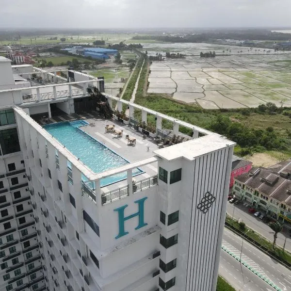 H Elite Design Hotel，位于哥打巴鲁的酒店