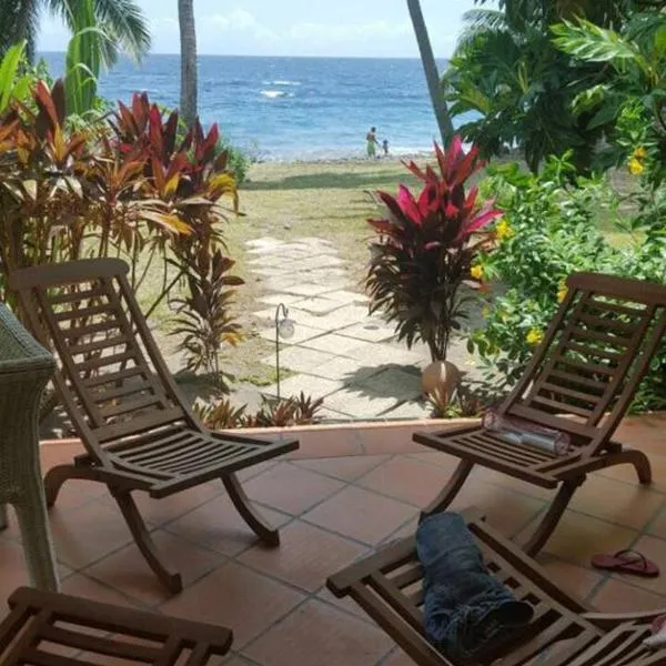 Bungalow enchanteur a Saint Pierre avec vue sur la mer et jardin，位于Le Morne Rouge的酒店