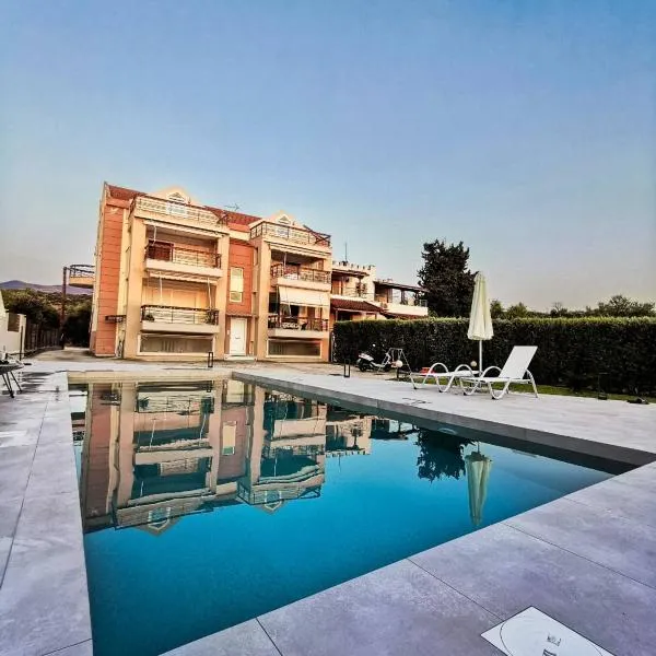 Ostria Seaside Apartments，位于帕特雷的酒店