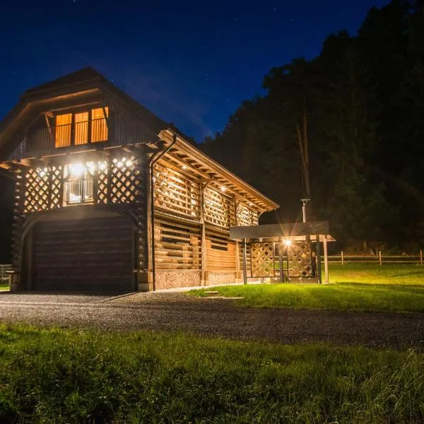 Hayrack Skok Mozirje，位于Črna na Koroškem的酒店