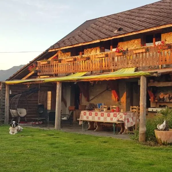 La chambre Savoyarde chez les garçons，位于Saint-Paul-sur-Yenne的酒店