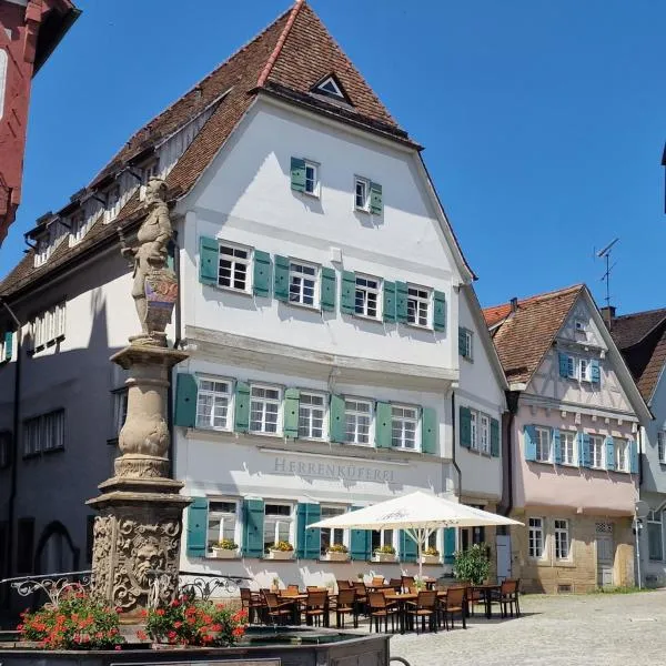 Boutique- und Businesshotel Herrenküferei，位于马尔克格勒宁根的酒店